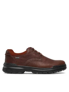Clarks Półbuty Rockie WalkGtx GORE-TEX 261734657 Brązowy - Półbuty męskie - miniaturka - grafika 1