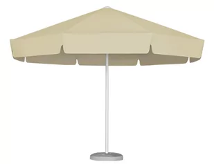 Parasol ogrodowy Rodos 3 m Poliester Naturalny - Parasole ogrodowe - miniaturka - grafika 1