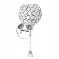 Lampy ścienne - Lampa Ścienna Kinkiet Nowoczesny Glamour Kryształ - miniaturka - grafika 1