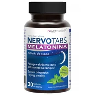 Układ nerwowy - Avet Nervotabs Melatonina, 30 tabletek do ssania - miniaturka - grafika 1