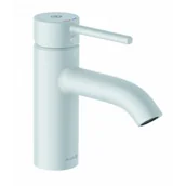 Baterie umywalkowe - KLUDI 382665376 BOZZ jednouchwytowa bateria umywalkowa; 75  DN 15; Push-Open; biały mat - miniaturka - grafika 1