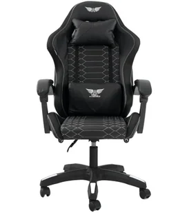 Fotel gamingowy Artnico Geso 1.0 czarno-biały - Fotele gamingowe - miniaturka - grafika 4