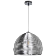 Lampy sufitowe - Lampa wisząca Mossbo 1-punktowa E27 chrom - miniaturka - grafika 1