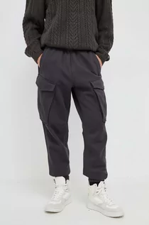 Spodnie męskie - G-Star Raw spodnie dresowe kolor szary gładkie - grafika 1
