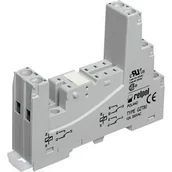 Inne akcesoria elektryczne - Relpol Gniazdo wtykowe GZT80-SZARE do przekaźników RM84 RM85 RM87L RM87P relpol_852612 - miniaturka - grafika 1