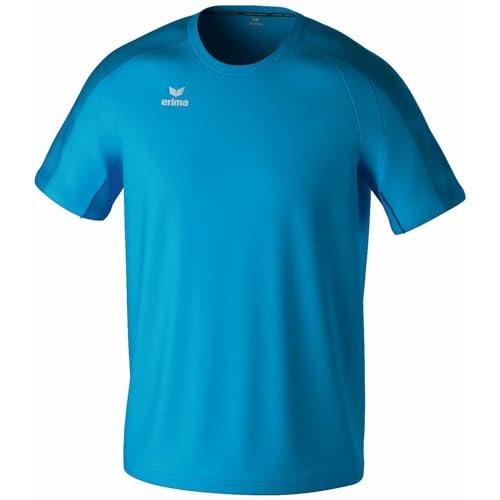 Erima Mężczyźni T-shirt EVO STAR (1082406), curacao/mykonos, XXL