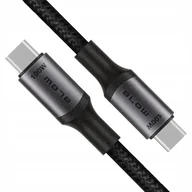 Ładowarki do telefonów - KABEL PRZEWÓD USB-C QUICK CHARGE 100W SZYBKIE ŁADOWANIE 1M PD 5A MOCNY - miniaturka - grafika 1