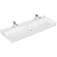 Umywalki - Villeroy & Boch Collaro umywalka 120x47 cm meblowa prostokątna CeramiPlus Weiss Alpin 4A33C4R1 - miniaturka - grafika 1