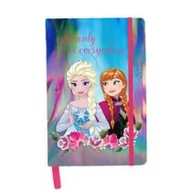 Szkolne artykuły papiernicze - Notes Holograficzny A5 Frozen Dof-3680 - miniaturka - grafika 1
