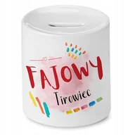 Skarbonki - Skarbonka Dla Tirowca na Urodziny na Prezent z Nadrukiem ze Zdjęciem - miniaturka - grafika 1