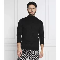 Swetry męskie - Karl Lagerfeld Golf | Regular Fit - miniaturka - grafika 1