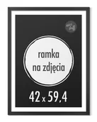 Ramki na zdjęcia - Ramka na zdjęcia 42x59,4 cm A2 Ramki 59,4x42 foto czarna - miniaturka - grafika 1