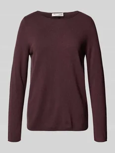 Sweter o kroju regular fit z dzianiny z mieszanki wełny - Swetry damskie - miniaturka - grafika 1