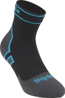 Skarpety termoaktywne - Bridgedale Skarpety wodoszczelne Bridgedale StormSock Mid Ankle black/blue r. 40-43 - miniaturka - grafika 1