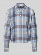 Koszule damskie - Bluzka koszulowa o kroju regular fit z czystej bawełny model ‘JILDA’ - miniaturka - grafika 1