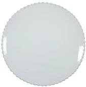 Talerze - Costa Nova Talerz płytki Pearl White 22 cm - miniaturka - grafika 1