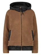 Kurtki i kamizelki sportowe damskie - CMP Kurtka hybrydowa w kolorze jasnobrązowo-czarnym - miniaturka - grafika 1