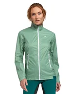 Kurtki i kamizelki sportowe damskie - Schöffel Kurtka funkcyjna "Bygstad" w kolorze zielonym - miniaturka - grafika 1
