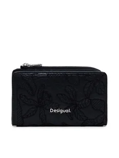 Desigual Portfel damski 25SAYP52 Czarny - Portfele - miniaturka - grafika 1