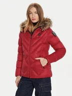 Kurtki damskie - Blauer Kurtka puchowa 24WBLDC03051 Czerwony Regular Fit - miniaturka - grafika 1