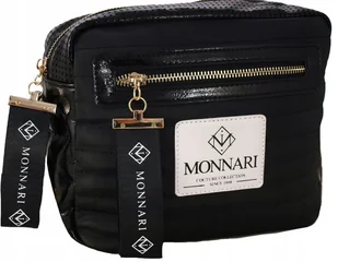 Monnari Torebka Damska Listonoszka Pikowana z zawieszką Kolekcja Premium - Torebki damskie - miniaturka - grafika 1