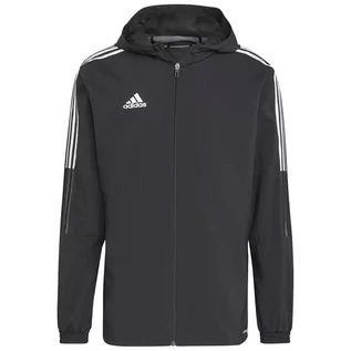 Bluzy sportowe męskie - Adidas Czarny L GP4967 L - grafika 1