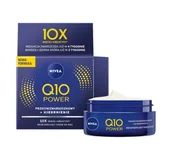 Kremy do twarzy - Nivea Q10 Power Krem przeciwzmarszczkowy+ ujędrnienie na noc 50ml SO_10408 - miniaturka - grafika 1