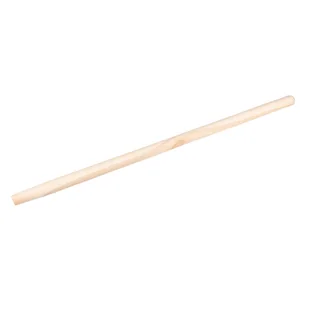 Trzonek drewniany bukowy prosty długość 100cm szerokość 38mm VERTO 15G062 - Grabie i motyki - miniaturka - grafika 1