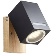 Lampy ogrodowe - Regulowany kinkiet elewacyjny Galeni 96375/76 IP44 czarny - miniaturka - grafika 1