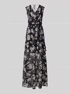 Sukienki - Długa sukienka z kwiatowym nadrukiem model ‘GILDA’ - miniaturka - grafika 1