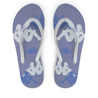 Klapki i japonki damskie - Japonki Kappa 351C24W VIOLET LAVANDA - WHITE - VIOLET LAVANDER Kolorowy - miniaturka - grafika 1