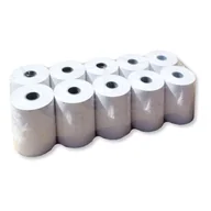 Rolki termiczne - Rolka do kasy fiskalnej 57x30 termiczna 10szt - miniaturka - grafika 1