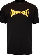 Koszulki męskie - t-shirt męski INDEPENDENT SPANNING TEE Black - miniaturka - grafika 1