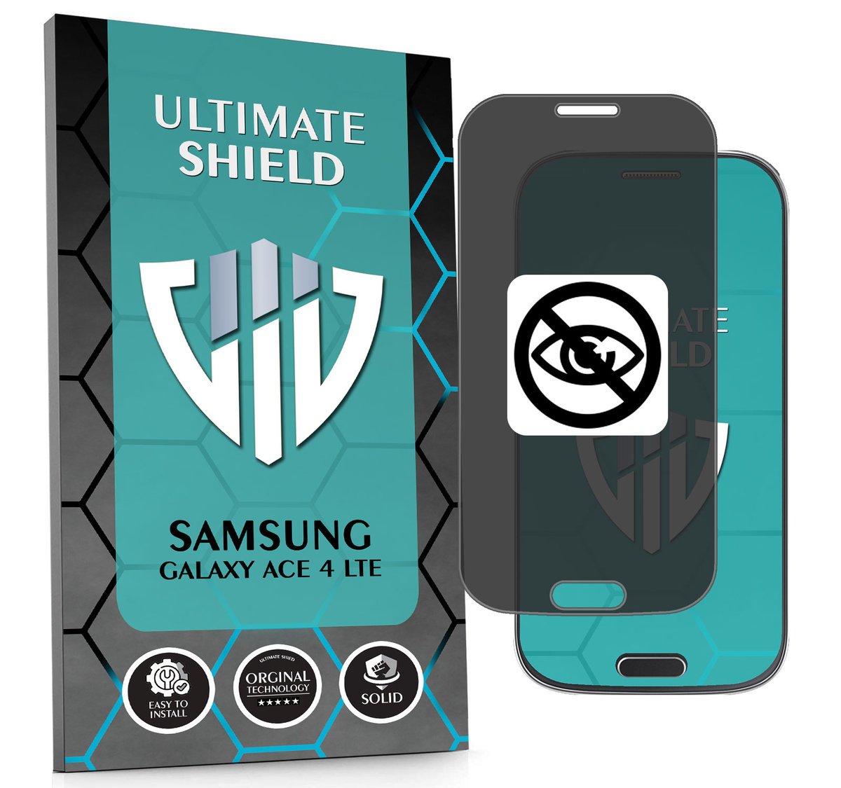 NAJLEPSZA FOLIA 5D ANTYSZPIEGOWSKA DO SAMSUNG GALAXY ACE 4 LTE HYDROŻELOWA