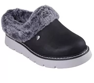 Kapcie damskie - Skechers Damskie kapcie Keepsakes Lite Cozy Blend, Czarny, 38 EU - miniaturka - grafika 1