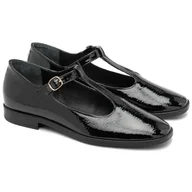 Baleriny - Baleriny damskie z paskiem Ryłko Z2NL3___ _3TBF R.37,5 - miniaturka - grafika 1