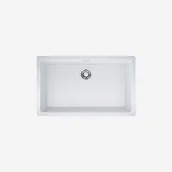 Zlewozmywaki - GLOBALO AURILIO 80.1 White Clean Tech - miniaturka - grafika 1