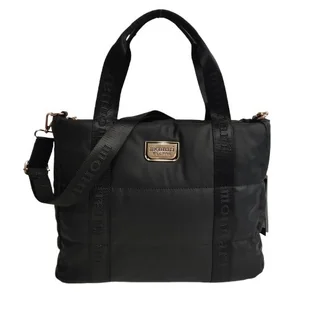 Torebka shopper Monnari pikowana czarna listonoszka - Torebki damskie - miniaturka - grafika 1