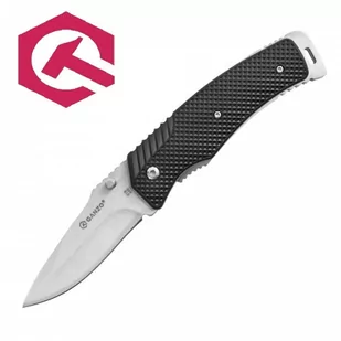 Ganzo GANZO nóż g618 uchwytem kolor: czarny  długość ostrza: 8 cm  Rodzaj zapięcia: Liner Lock  stal ostrza: 440 A G618 - Akcesoria turystyczne - miniaturka - grafika 1