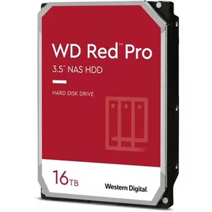 Western Digital western digital Red Pro 16TB 6Gb/s SATA 512MB Cache Internal 3.5inch HDD bulk - Dyski serwerowe - miniaturka - grafika 1