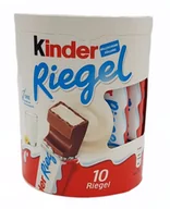 Przekąski dla dzieci - KINDER Riegel 10 batoników x 21g - 210g - miniaturka - grafika 1