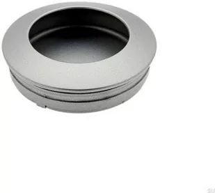 Uchwyt meblowy wpuszczany Tap 40 Srebrny metalowy - Zawiasy, okucia i inne akcesoria - miniaturka - grafika 1