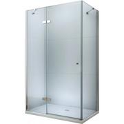 Kabiny prysznicowe - Mexen Roma kabina prysznicowa uchylna 80 x 70 cm, transparent, chrom - 854-080-070-01-00 - miniaturka - grafika 1