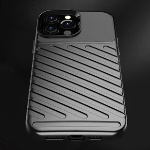 Thunder Case elastyczne pancerne etui pokrowiec iPhone 13 Pro Max czarny - Etui i futerały do telefonów - miniaturka - grafika 6