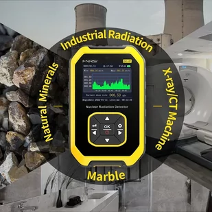 FNIRSI GC-01 Nuclear Radiation Detector with LCD Display - Multimetry - miniaturka - grafika 3