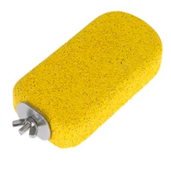 Klatki i wyposażenie dla ptaków - TIAKI szeroki drążek do siedzenia dla ptaków, z pumeksu - Dł. x szer. x wys.: 13,5 x 7 x 2,8 cm - miniaturka - grafika 1