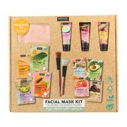 Zestawy kosmetyków damskich - Sence Collection Facial Mask Kit XMASS - Zestaw maseczek i akcesoriów 14szt - miniaturka - grafika 1