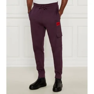 HUGO Spodnie dresowe Dwellrom Regular Fit - Dresy męskie - miniaturka - grafika 1