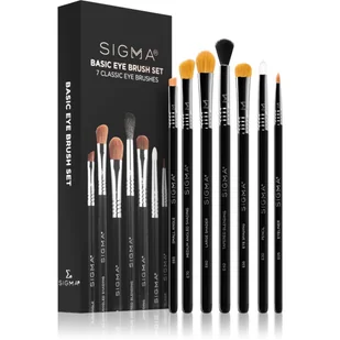 Sigma BASIC EYES KIT - Zestaw 7 pędzli do makijażu SG01094 - Pędzle do makijażu - miniaturka - grafika 1