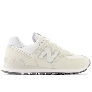 Buty sportowe damskie - Buty New Balance WL574AA2 - beżowe - grafika 1